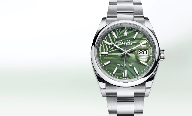 熱帶風情上場！ROLEX Datejust 36棕櫚葉面盤-復(fù)刻表
