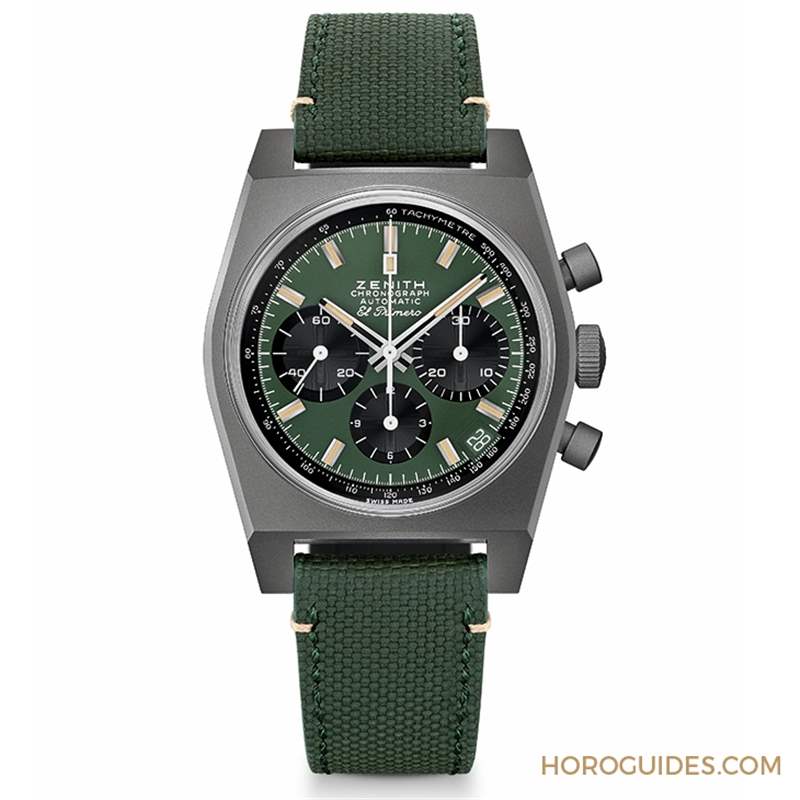 啞光綠面！ZENITH Chronomaster Revival Safari復刻版腕表-復刻表