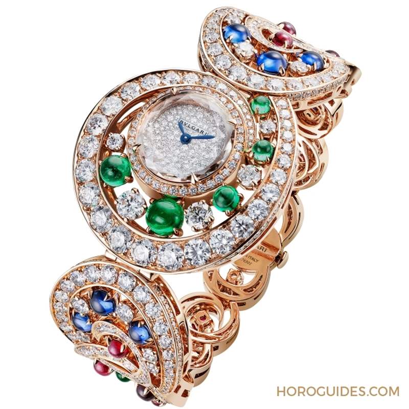 BVLGARI歷來造價(jià)最高腕表現(xiàn)身Magnifica頂級珠寶腕表系列-復(fù)刻表
