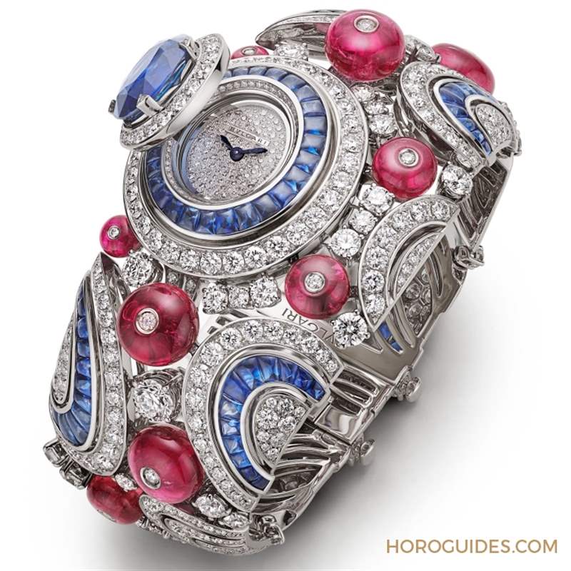 BVLGARI歷來造價(jià)最高腕表現(xiàn)身Magnifica頂級珠寶腕表系列-復(fù)刻表