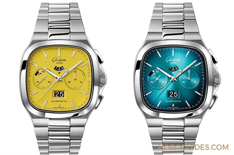 復(fù)古未來(lái)摩登亮色｜格拉蘇蒂原創(chuàng)七零年代大日歷計(jì)時(shí)腕表限量新色-復(fù)刻表