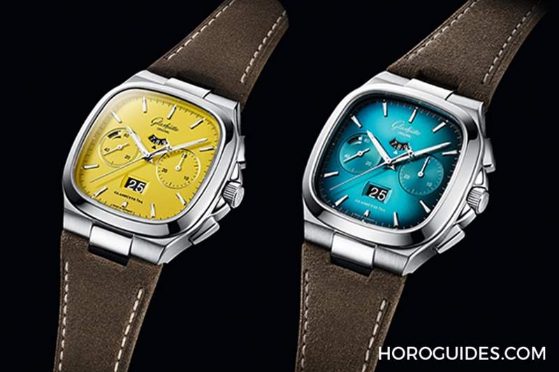 復(fù)古未來(lái)摩登亮色｜格拉蘇蒂原創(chuàng)七零年代大日歷計(jì)時(shí)腕表限量新色-復(fù)刻表