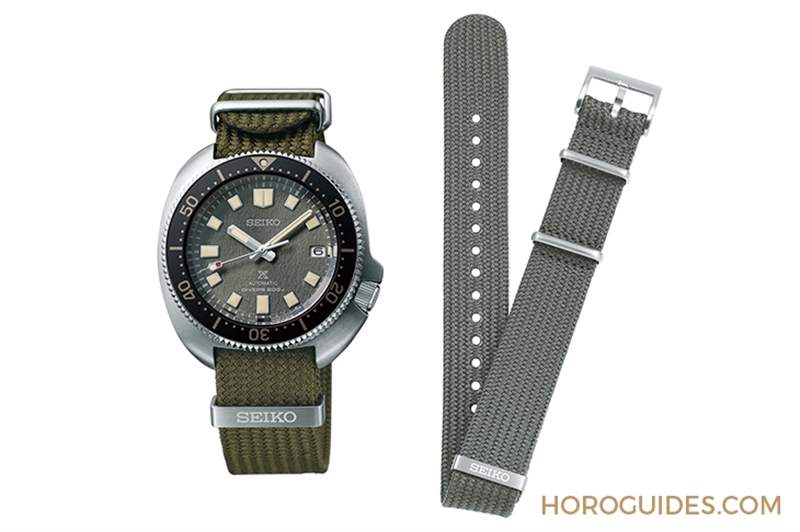 強(qiáng)韌織物表帶|SEIKO推出現(xiàn)代版Prospex系列腕表,重新詮釋62MAS和海龜-復(fù)刻表