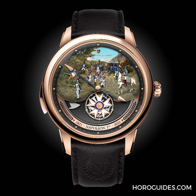 極致三問報時,向拿破侖致敬|Christophe Claret Napoleon飛行陀飛輪三問表-復(fù)刻表