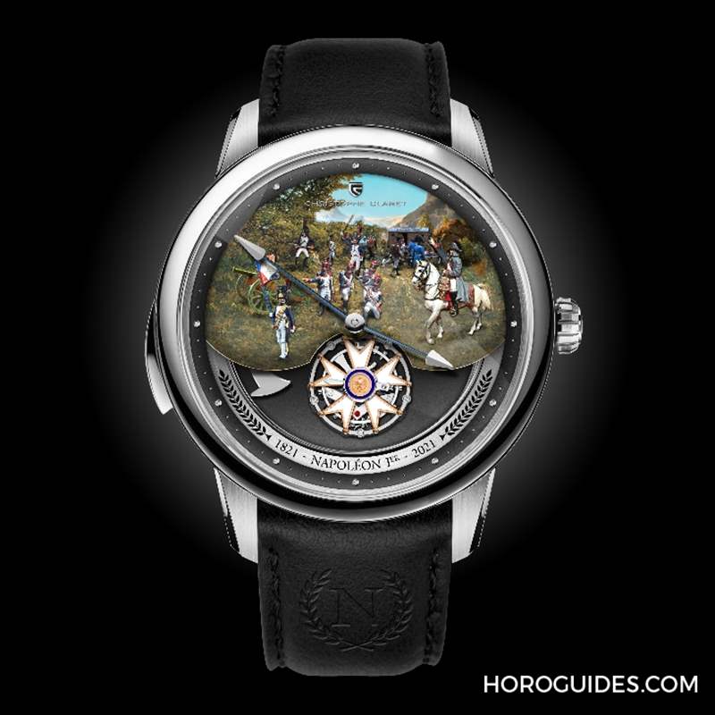 極致三問報時,向拿破侖致敬|Christophe Claret Napoleon飛行陀飛輪三問表-復(fù)刻表