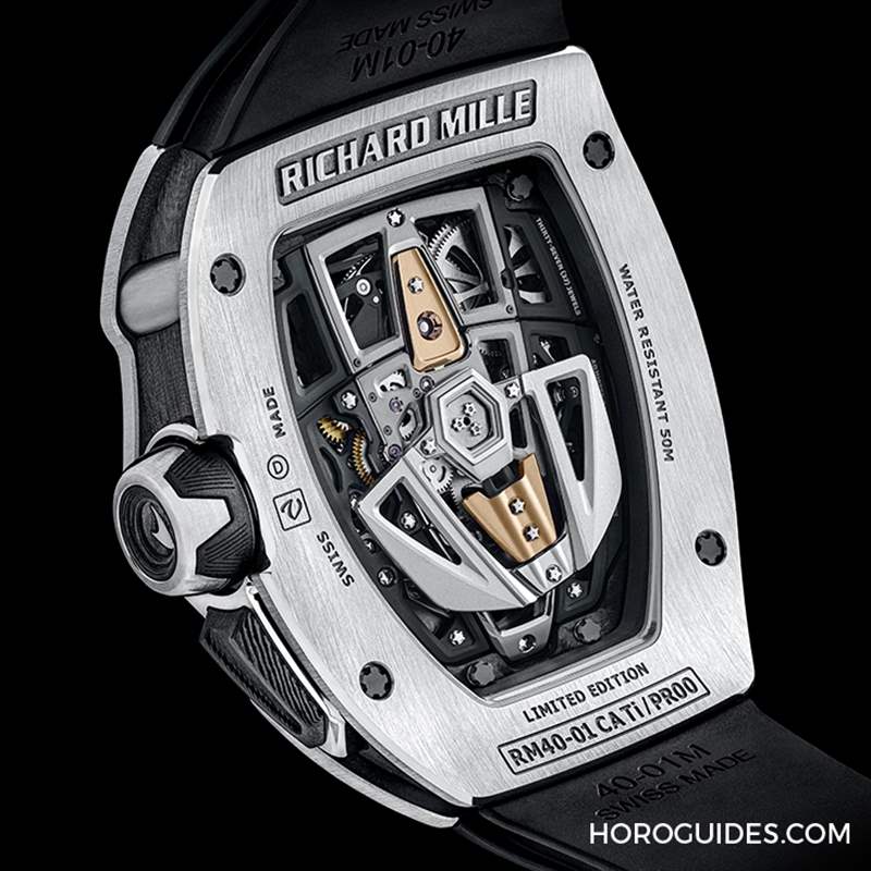 當超級腕表遇到神級超跑！RICHARD MILLE X McLaren Speedtail聯名腕表RM 40-01自動上鏈陀飛輪腕表-復刻表