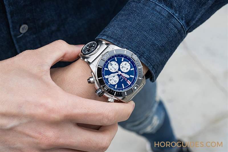 硬漢的重裝時尚｜BREITLING Super Chronomat超級機械計時碼表-復刻表