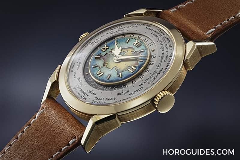 拍賣會(huì)首見(jiàn)，估價(jià)逾350萬(wàn)瑞郎！百達(dá)翡麗罕見(jiàn)Ref.2523 世界時(shí)間琺瑯面腕表-復(fù)刻表