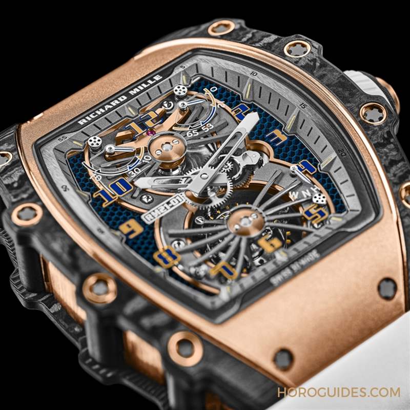 輕盈、強(qiáng)韌、穿透感！航太機(jī)械美學(xué)加持｜Richard Mille RM 21-01空氣動力陀飛輪腕表?-復(fù)刻表