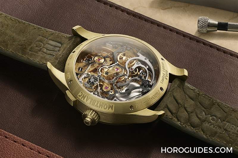 萬寶龍推出獨家的「Lime Gold」萊姆綠復古味| MONTBLANC 1858系列限量表-復刻表