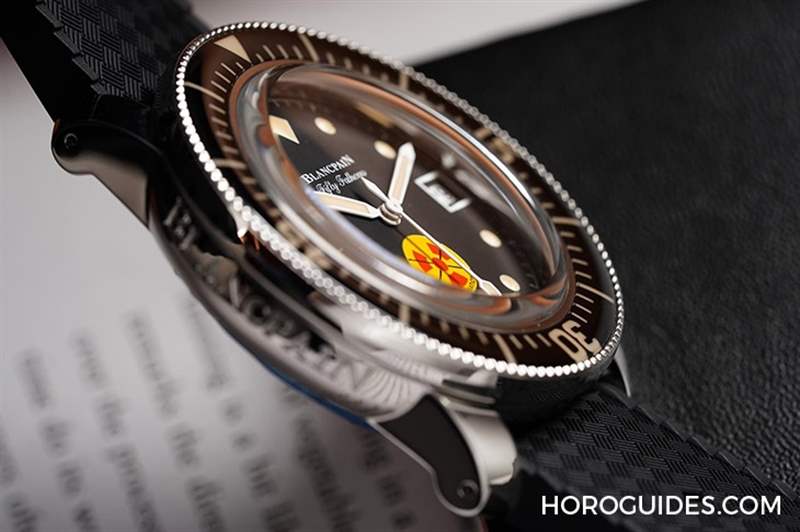 經典再現！BLANCPAIN發(fā)表Fifty Fathoms五十噚無輻射復刻版腕表-復刻表