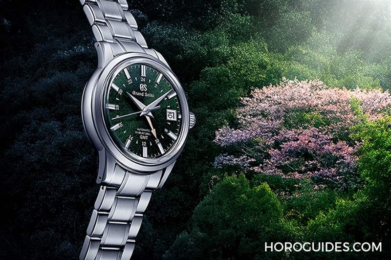 和風四時風情畫|GRAND SEIKO GMT腕表日本節氣系列-復刻表