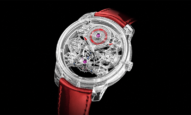 喜慶紅迎新年｜GP Quasar Infrared赤焰之光孤品腕表-復刻表