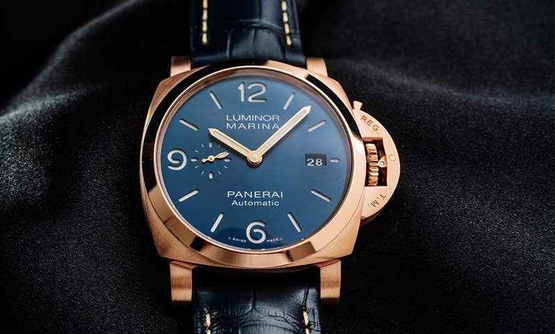 沛納海Goldtech?紅金的獨家魅力｜Luminor Marina Goldtech? 紅金44mm-PAM01112-復刻表