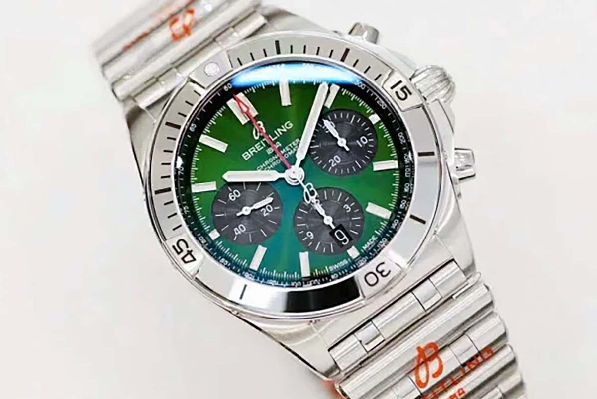 GF廠百年靈機(jī)械計(jì)時(shí)B01「賓利綠」盤鋼王復(fù)刻-復(fù)刻表