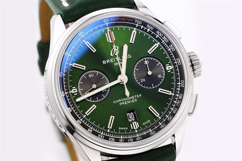 GF廠百年靈璞雅B01綠色表盤復刻版評測-復刻表