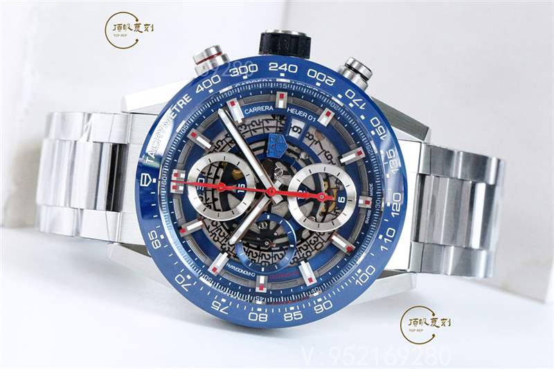 XF廠泰格豪雅卡萊拉01騷藍(lán)盤(pán)腕表復(fù)刻做工怎么樣-復(fù)刻表