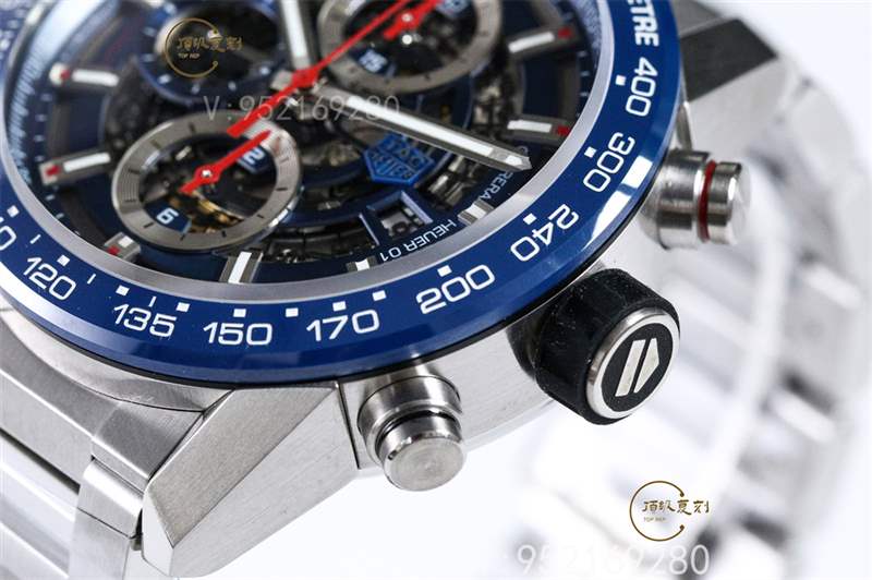 XF廠泰格豪雅卡萊拉01騷藍(lán)盤(pán)腕表復(fù)刻做工怎么樣-復(fù)刻表