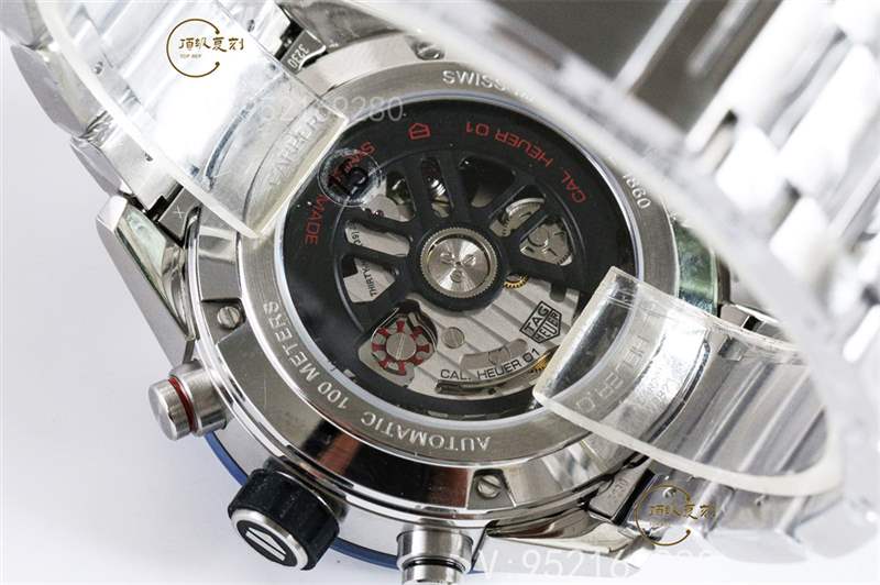 XF廠泰格豪雅卡萊拉01騷藍(lán)盤(pán)腕表復(fù)刻做工怎么樣-復(fù)刻表