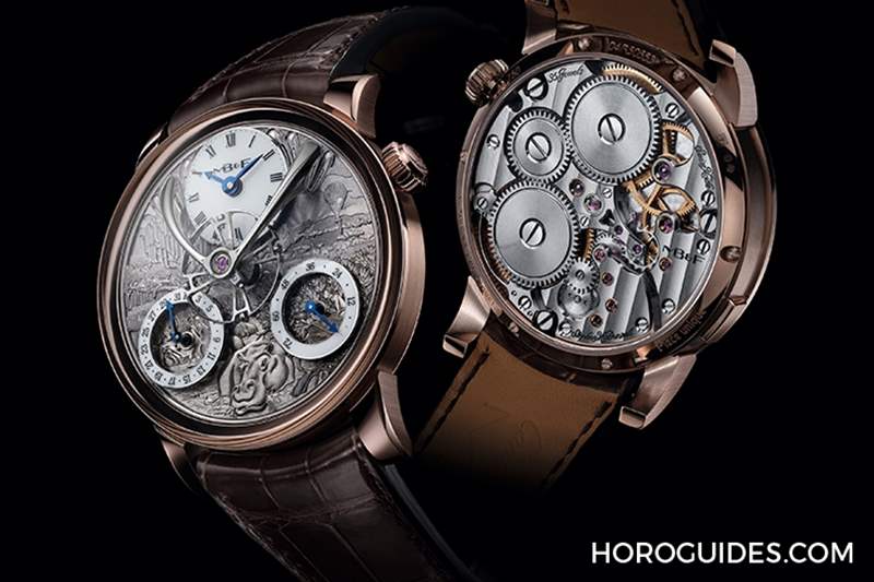 精雕細(xì)琢，最有故事的面盤(pán)｜MB&F LM Split Escapement Eddy Jaquet系列限量腕表-復(fù)刻表