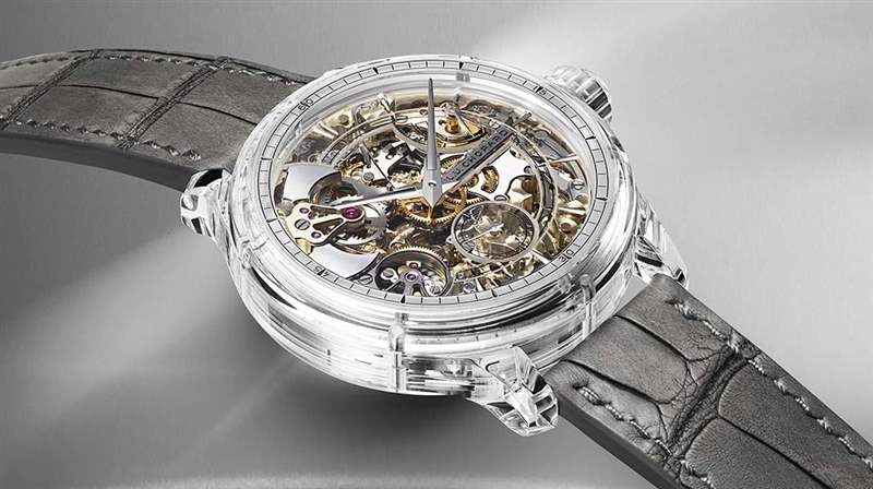 寶璣霍拉世界 5557-蕭邦L.U.C 全擊藍(lán)寶石-復(fù)刻表