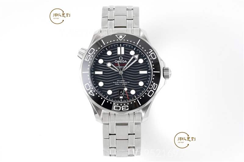 ZF廠歐米茄海馬300獨家黑色旋渦擺輪,超越vs廠和or廠海馬-復刻表