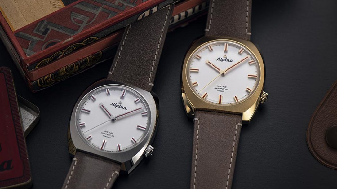 阿爾皮納斯普米爾試點傳統(tǒng)制造，70年代的表演-復(fù)刻表