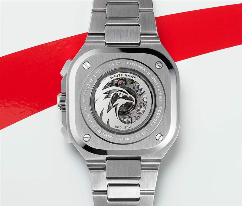 BELL & ROSS BR 05 超時白鷹，獵鷹的飛行-復刻表