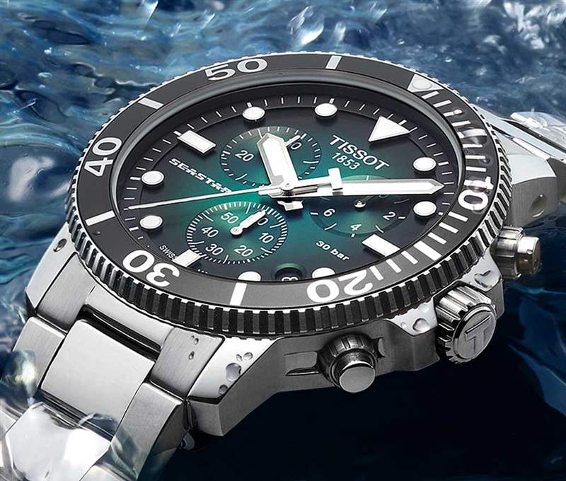 天梭海星1000石英計時腕表,深海的呼喚-復刻表