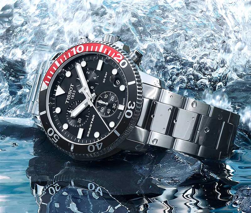 天梭海星1000石英計時腕表,深海的呼喚-復刻表