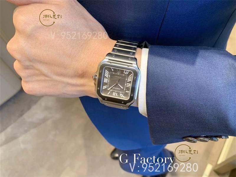 GF廠卡地亞山度士桑托斯復(fù)刻表做工會一眼假嗎-復(fù)刻表