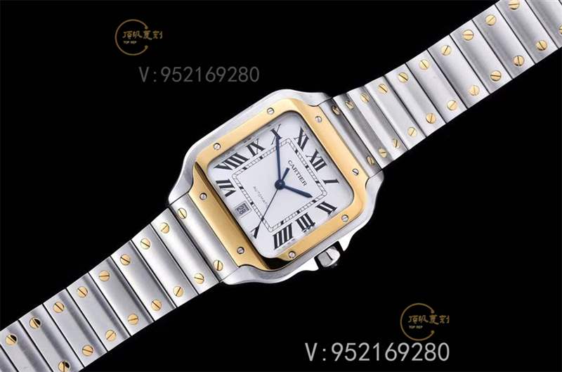 GF廠卡地亞山度士桑托斯復(fù)刻表做工會一眼假嗎-復(fù)刻表