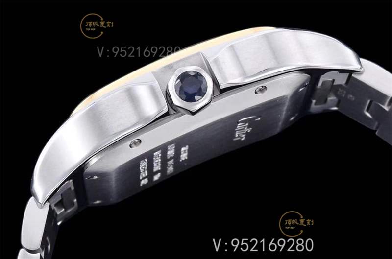 GF廠卡地亞山度士桑托斯復(fù)刻表做工會一眼假嗎-復(fù)刻表