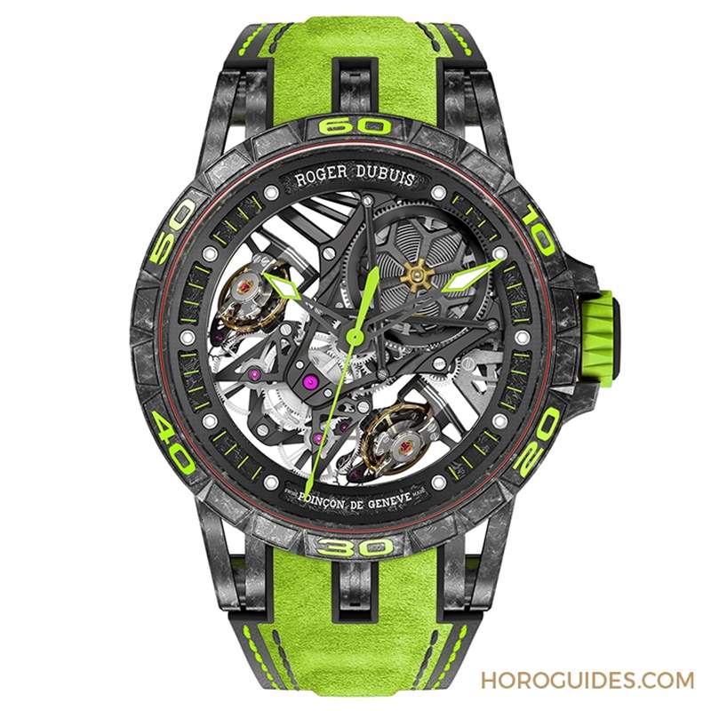Lamborghini超級跑車魂注入！Roger Dubuis超級訂制表Excalibur Essenza SCV12桀驁現身-復刻表