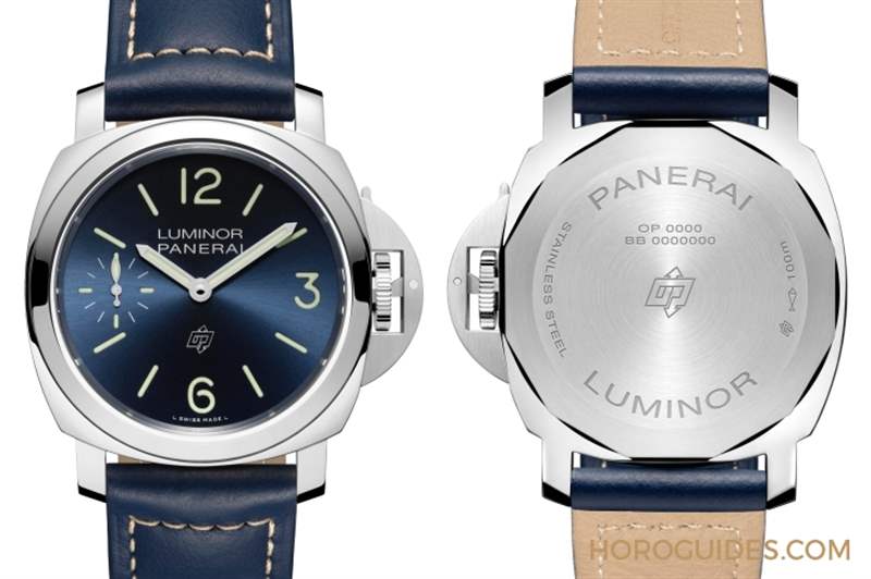 首見OP logo搭藍面|沛納海Luminor Blu Mare腕表-復刻表