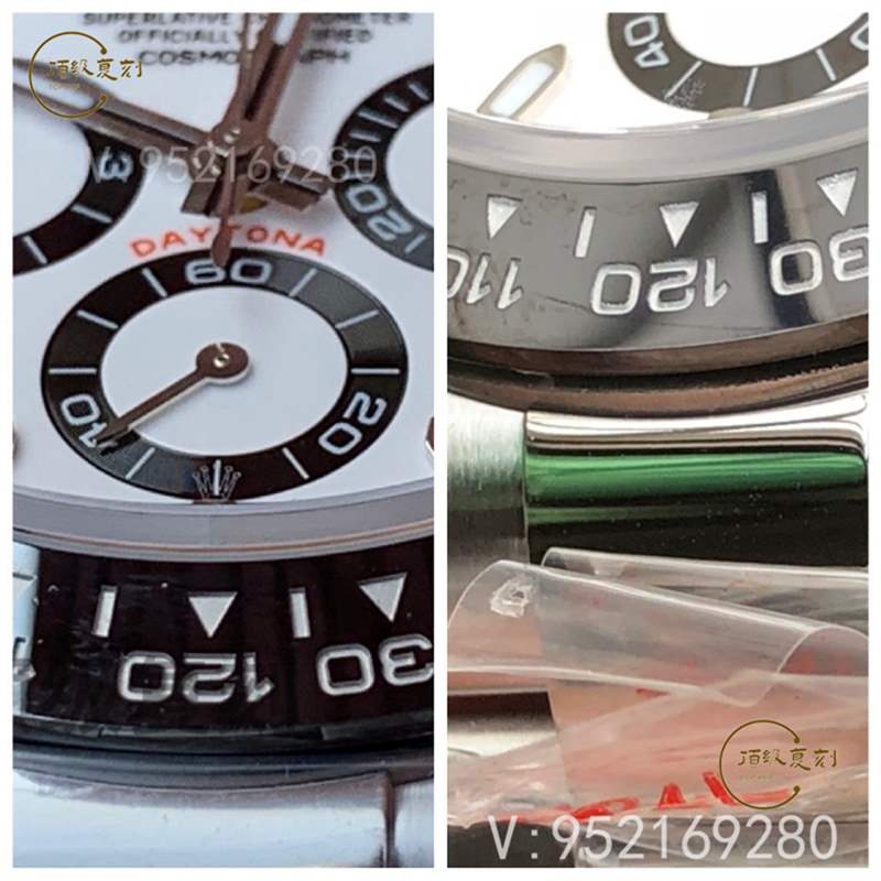 N廠勞力士4130迪通拿v3版對比v2版和正品復(fù)刻做工如何呢-復(fù)刻表