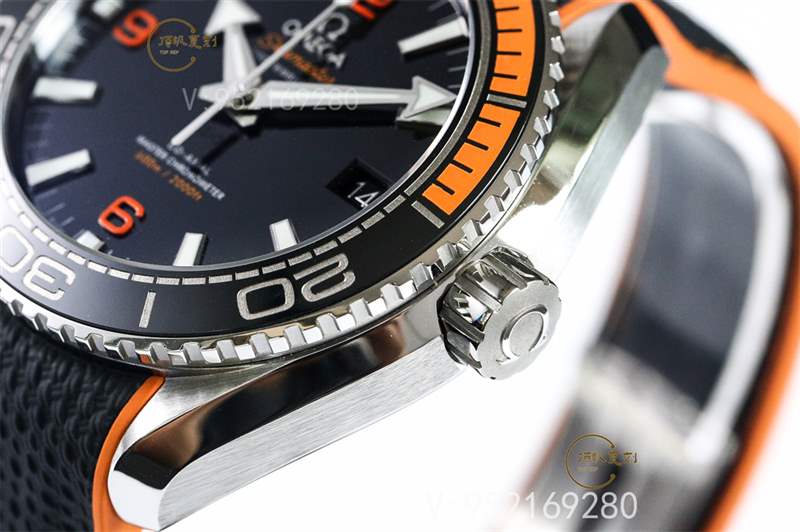 VS廠歐米茄海馬四分之一橙對比正品復刻做工會一眼假嗎-復刻表