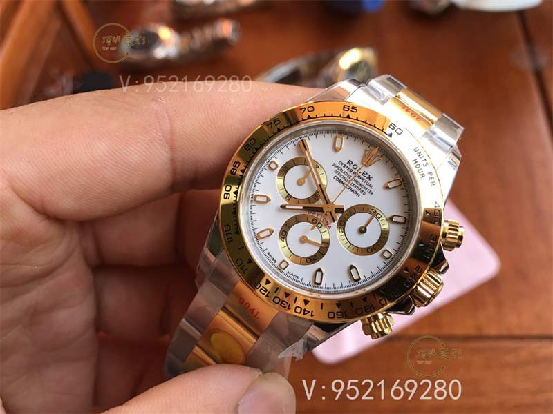 N廠復刻勞力士迪通拿間金白盤m116503腕表做工怎么樣,內附實拍圖-復刻表