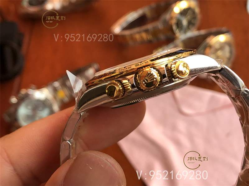 N廠復刻勞力士迪通拿間金白盤m116503腕表做工怎么樣,內附實拍圖-復刻表