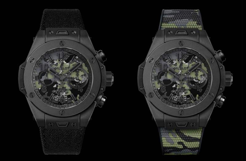 HUBLOT X 山本耀司Big Bang限量迷彩腕表｜以迷彩貫穿全表設(shè)計(jì)-復(fù)刻表