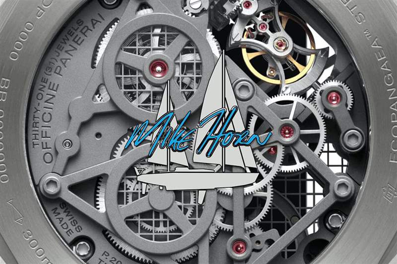 沛納海機(jī)械鏤空設(shè)計潛水表PAM01108-復(fù)刻表