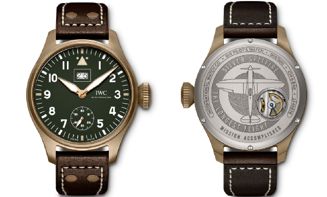 IWC噴火戰(zhàn)機青銅限量表「任務完成版」 圓一場夢幻的飛行任務-復刻表