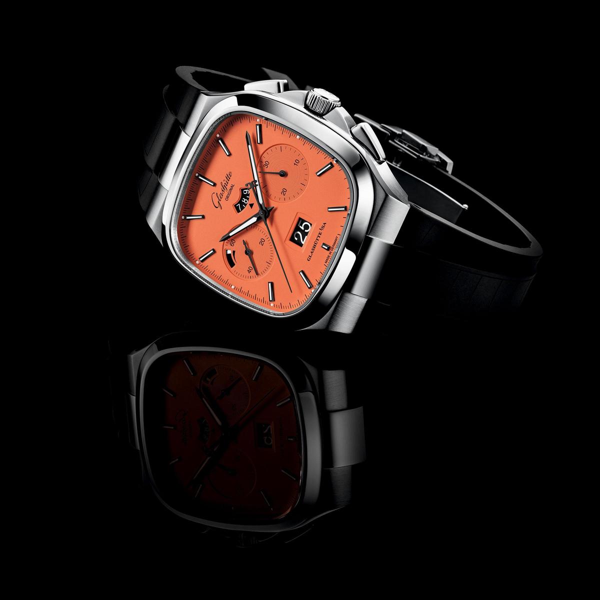 華麗復古新色登場！格拉蘇蒂原創Seventies大日期計時碼表限量版-復刻表