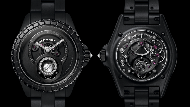 CHANEL首枚自制機芯陀飛輪現身！J12年度新款點點名-復刻表