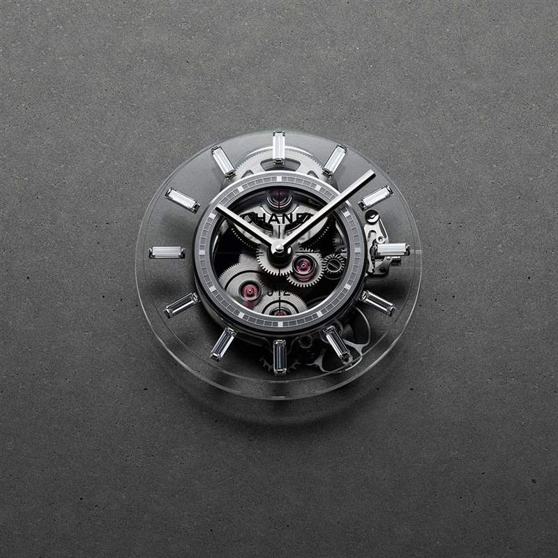 限量12枚!香奈兒J12 X個性鏤空機械手表H6249-復刻表