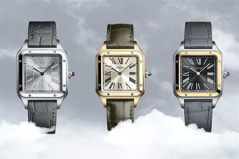 卡地亞桑托斯Santos-Dumont限量版手表WGSA0034-復(fù)刻表