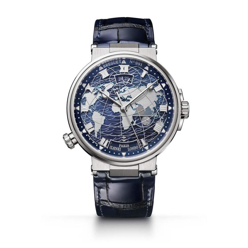 兩地時間切換自如！寶璣Marine Hora Mundi 5557-復刻表