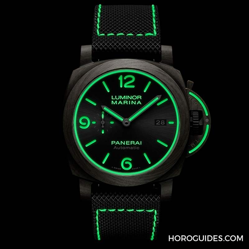 全都亮起來(lái)！沛納海全新Luminor Marina，表盤、表冠、表帶都有夜光-復(fù)刻表