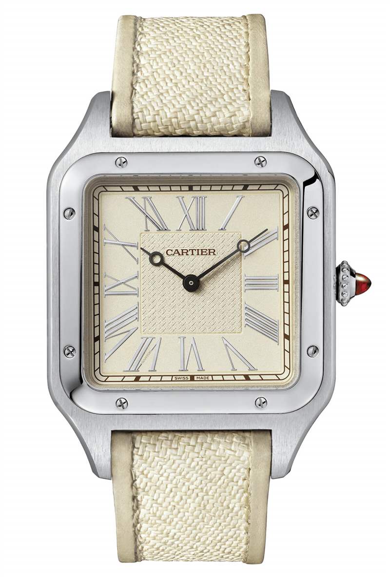 卡地亞桑托斯Santos-Dumont限量版手表WGSA0034-復(fù)刻表