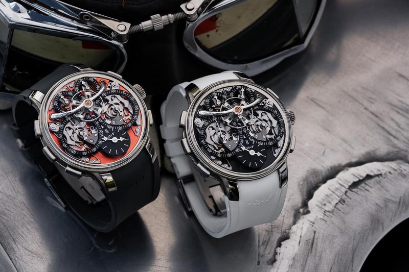 完美演繹一加一大于二的道理！MB&F首款計(jì)時(shí)碼表現(xiàn)身-復(fù)刻表